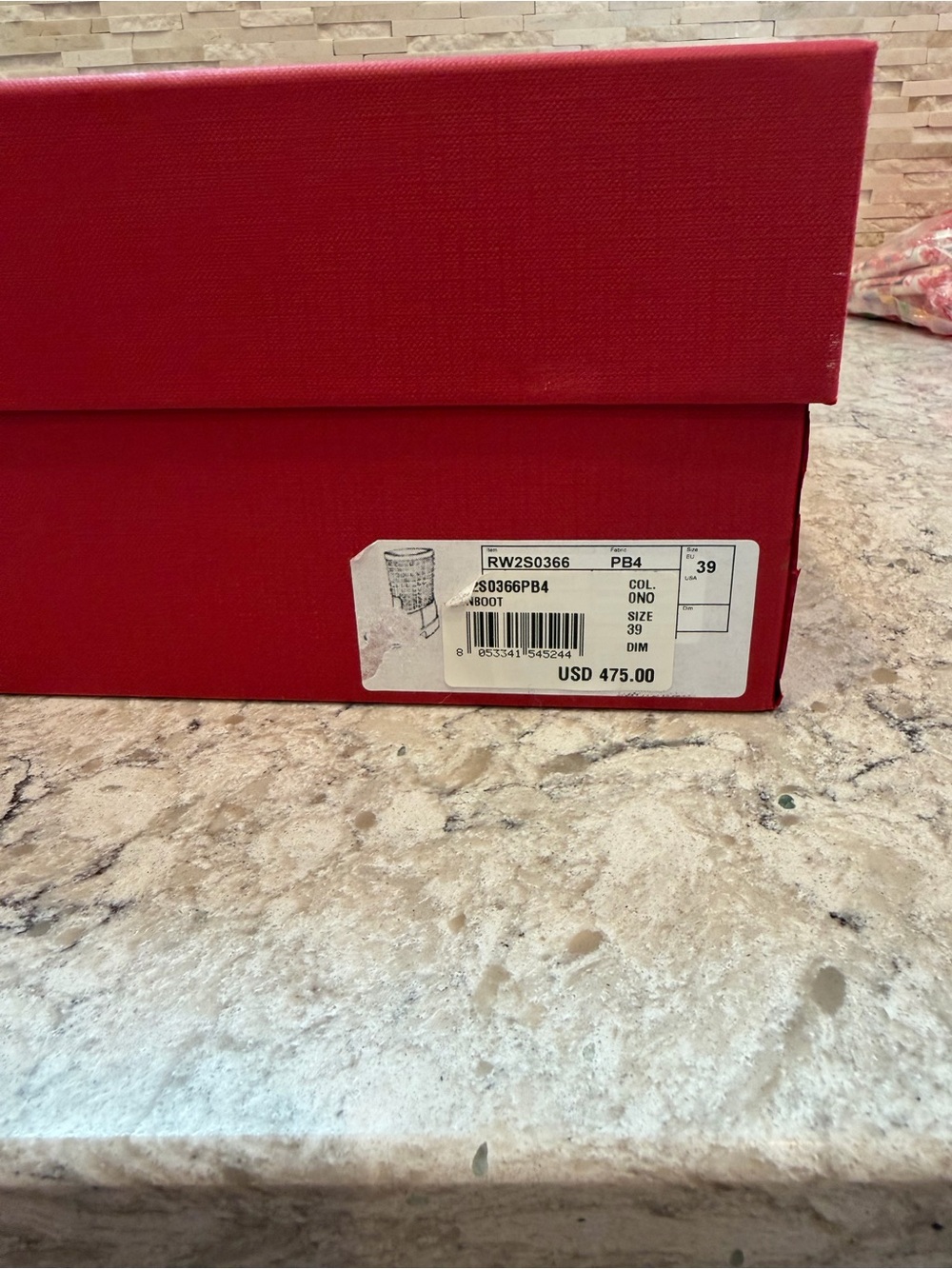 Valentino Rockstud Rubber Rain Boots - Picture 5 of 8